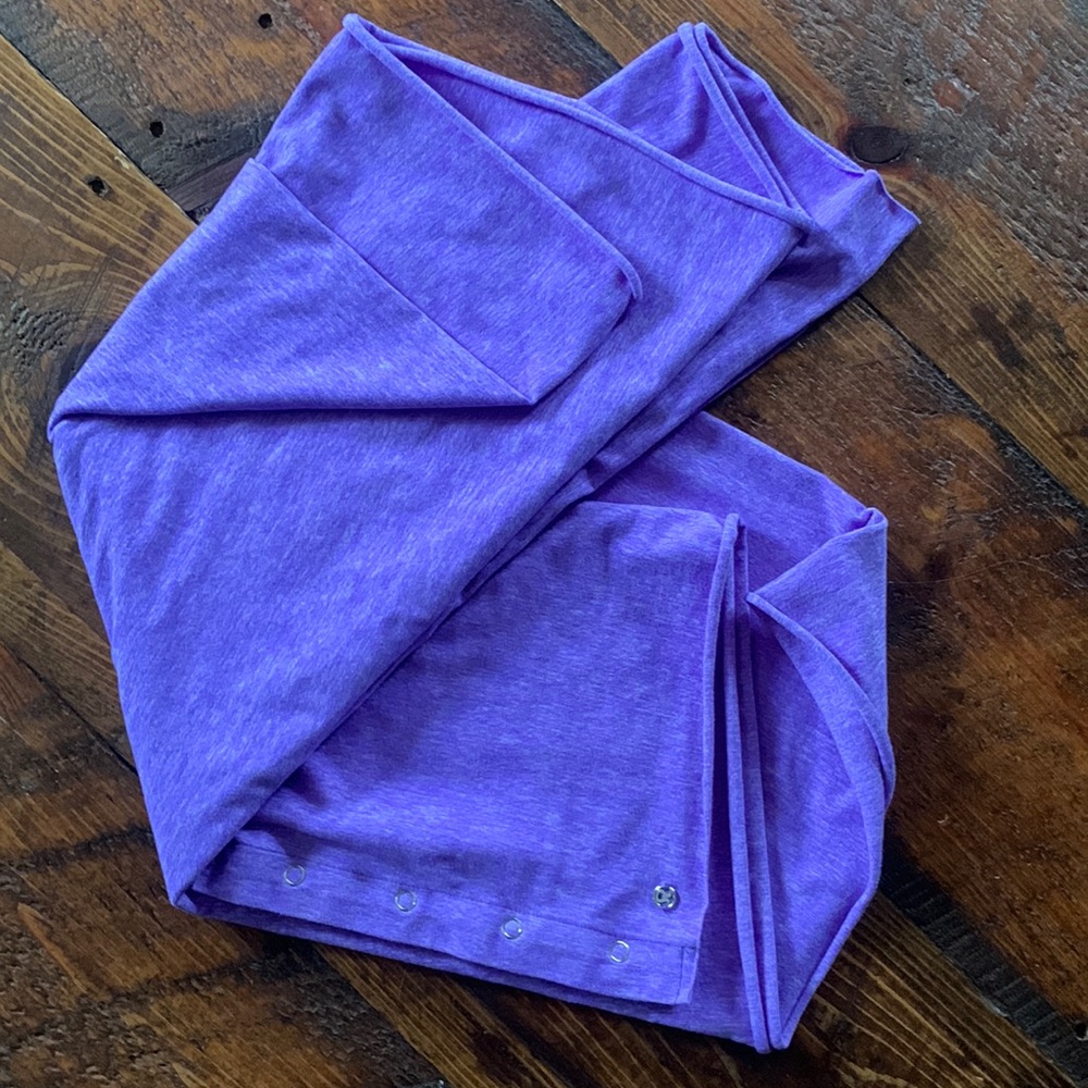 Lululemon Purple so soft wrap scarf